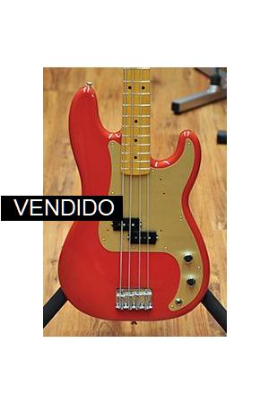 Fender Classic Series 50's P Bass Fiesta Red MN Fender Classic Series 50's P Bass Fiesta Red MN